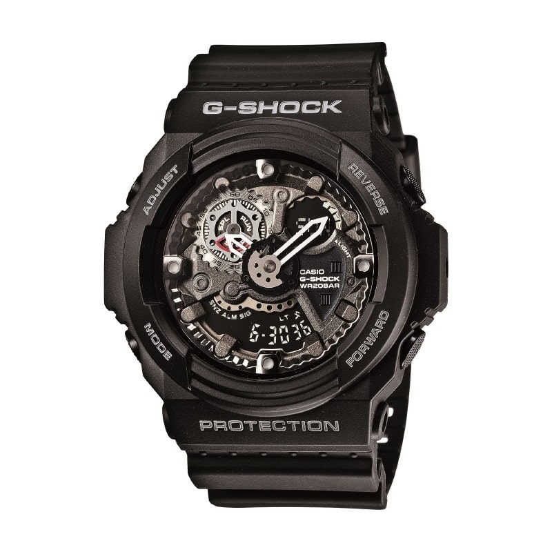 カシオ CASIO メンズ腕時計 G-SHOCK GA-300-1AJF ブラック/ブラック