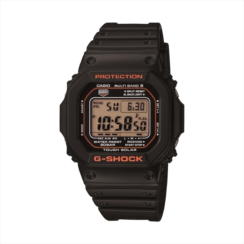 カシオ CASIO G-SHOCK ジーショック Gショック 腕時計 メンズ  GW-M5610R-1JF オレンジ/ブラック