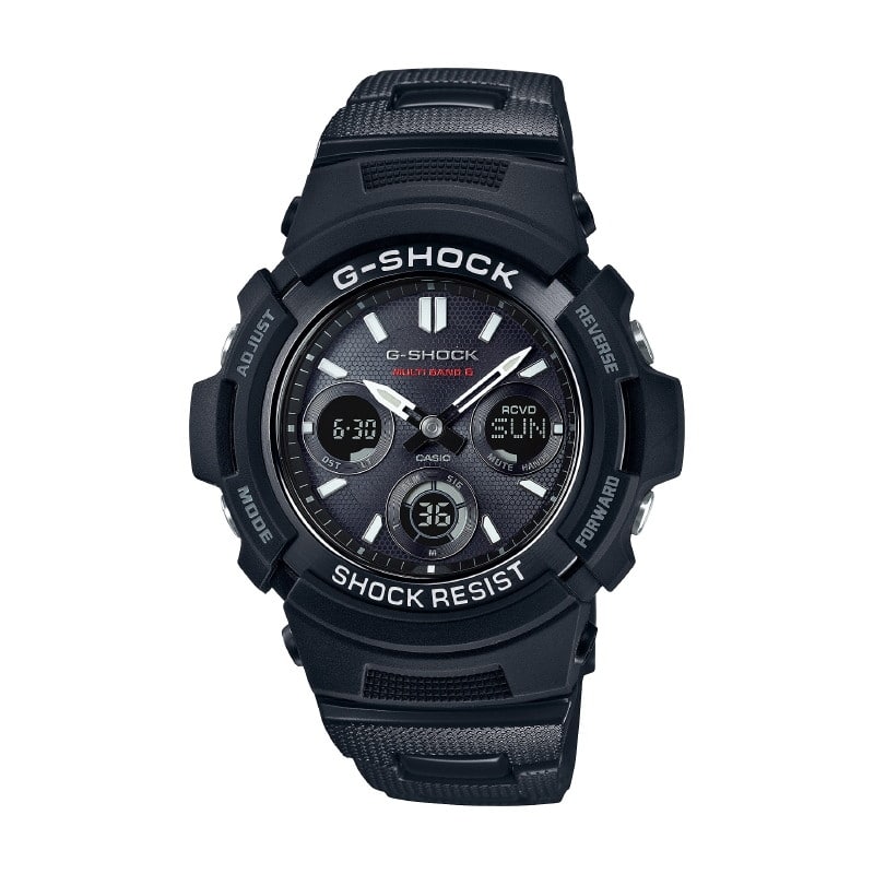カシオ CASIO G-SHOCK ジーショック Gショック 腕時計 メンズ AWG-M100SBC-1AJF ブラック/ブラック