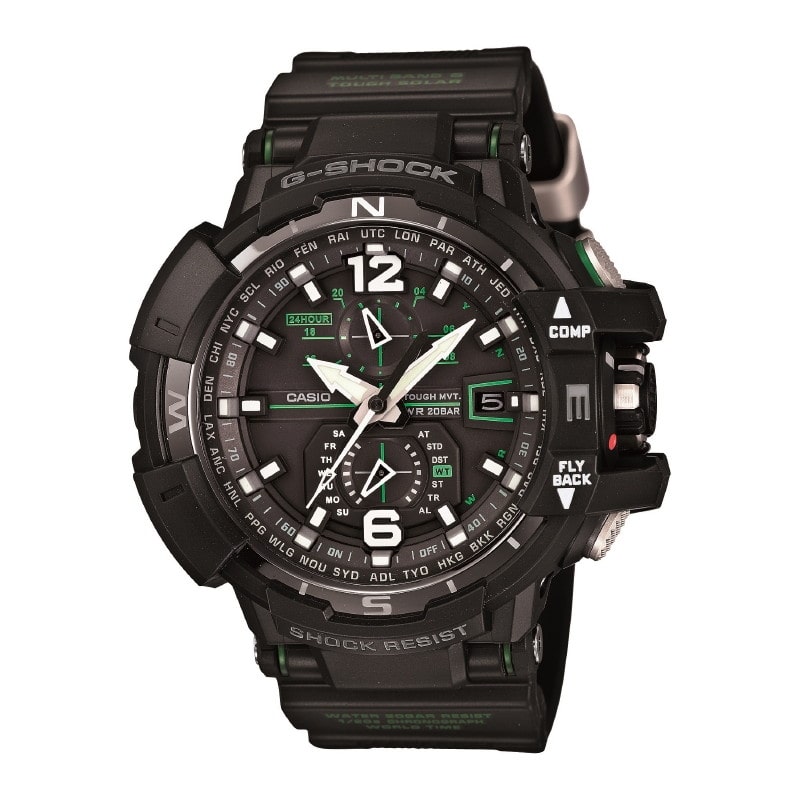 カシオ CASIO G-SHOCK ジーショック Gショック 腕時計 メンズ  GW-A1100-1A3JF ブラック/ブラック