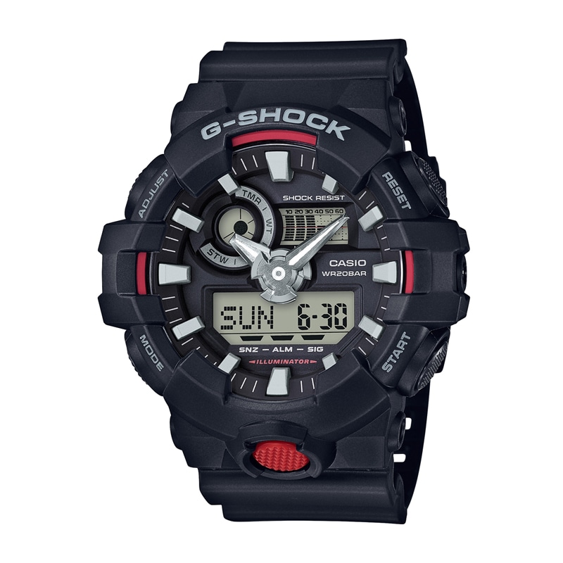 カシオ CASIO G-SHOCK ジーショック Gショック 腕時計 メンズ GA-700-1AJF ブラック/ブラック