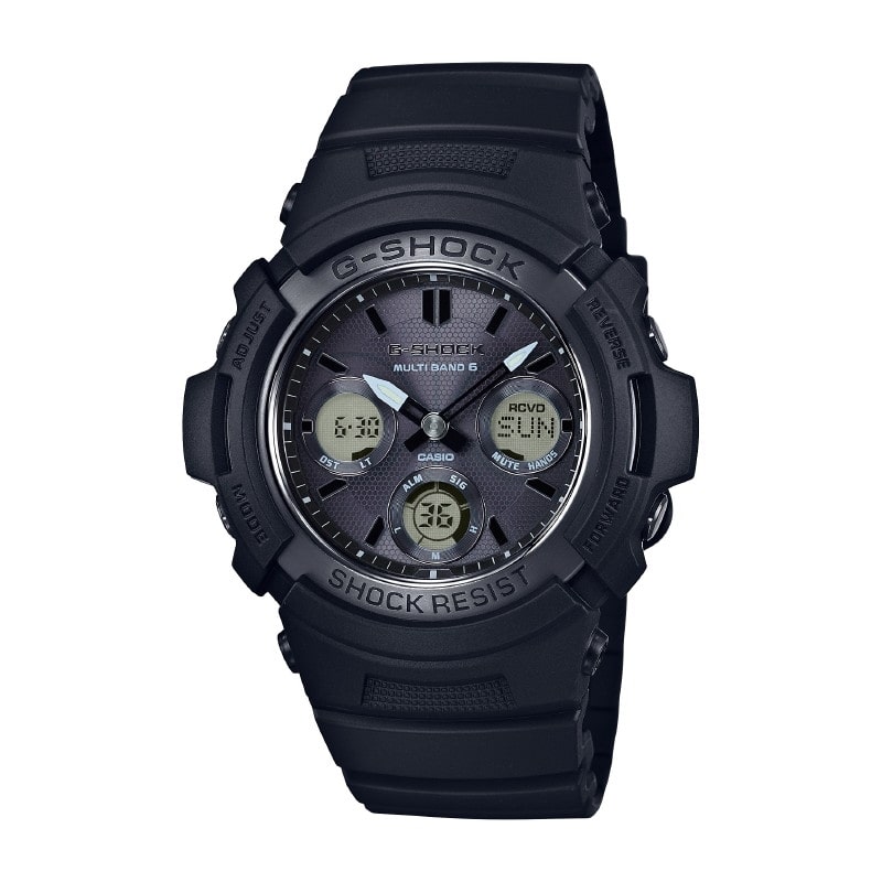 カシオ CASIO メンズ腕時計 G-SHOCK AWG-M100SBB-1AJF ブラック/ブラック
