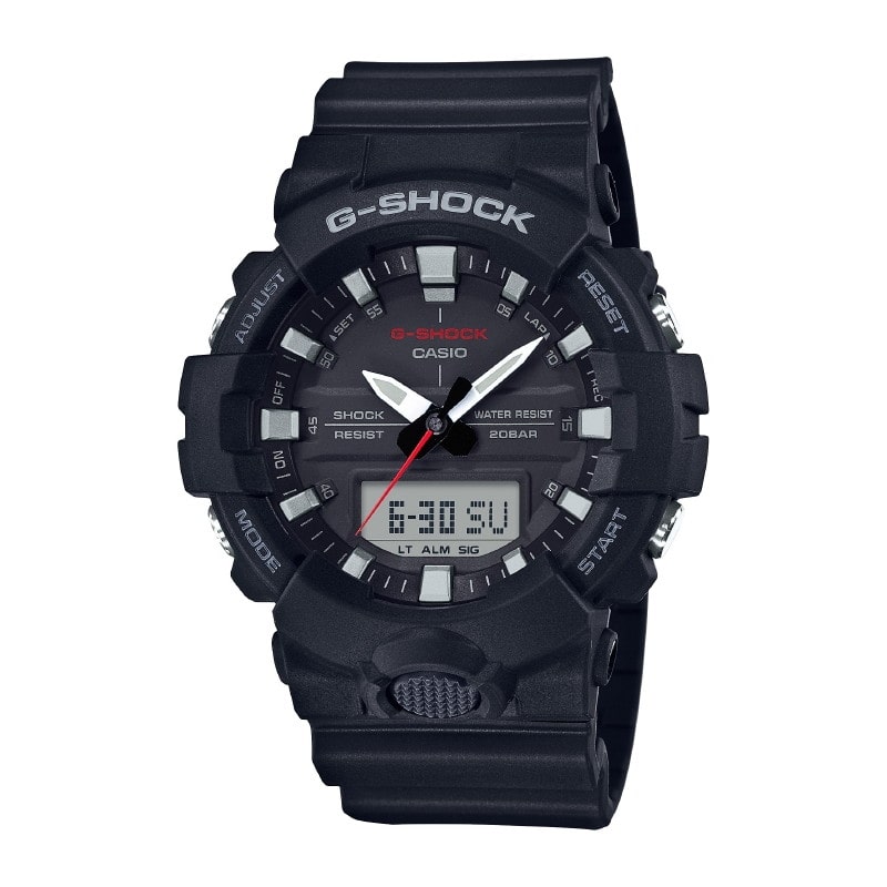 CASIO カシオ メンズ 腕時計 G-SHOCK GA-800-1AJF ブラック/ブラック
