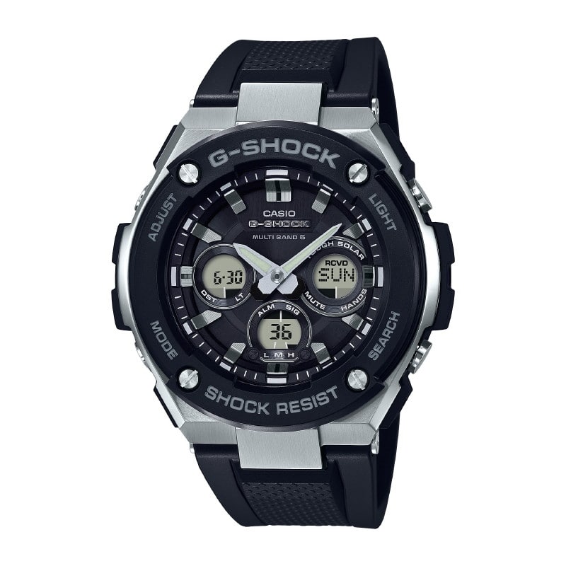 CASIO カシオ メンズ 腕時計 G-SHOCK GST-W300-1AJF ブラック/ブラック