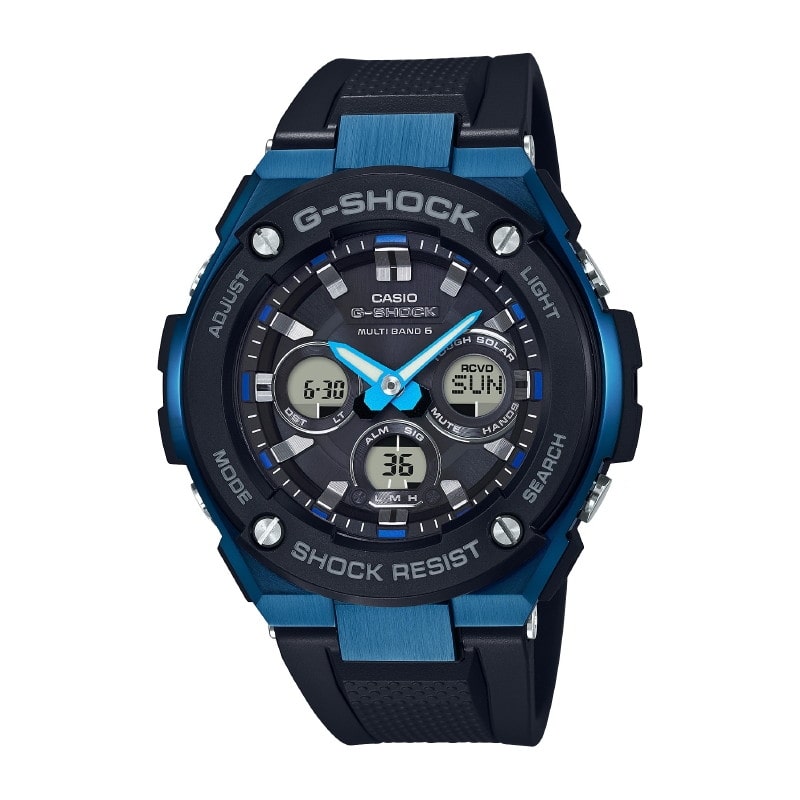 カシオ CASIO 腕時計 メンズ G-SHOCK ジーショック Gショック GST-W300G-1A2JF 黒