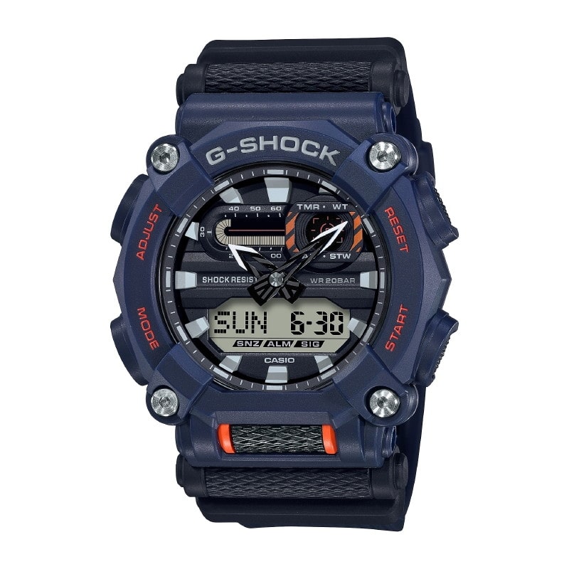 CASIO カシオ メンズ 腕時計 G-SHOCK GA-900-2AJF ブラック/ブルー