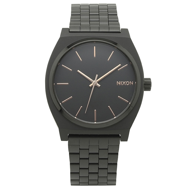 ニクソン NIXON 腕時計 A045-957 ブラック ステンレス TIME TELLER