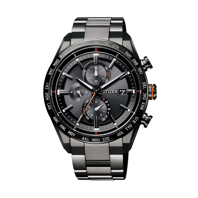シチズン CITIZEN 腕時計 メンズ アテッサ ATTESA AT8185-62E ブラックチタン ブラックチタニウム エコドライブ Eco-Drive 電波 アクト ACT