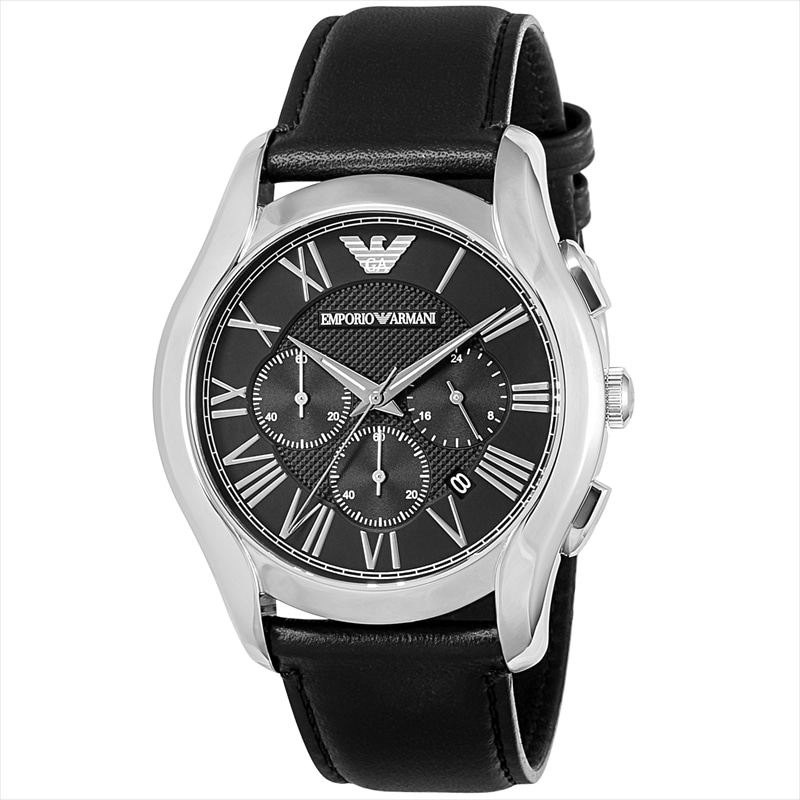 エンポリオ・アルマーニ EMPORIO ARMANI メンズ腕時計 VALELTEクラシック AR1700 ブラック: 腕時計｜ブランド