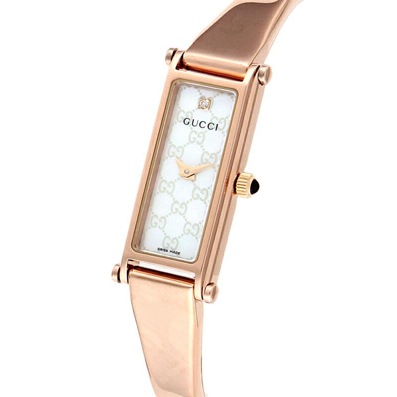 グッチ GUCCI 腕時計 レディース 1500 ホワイトパール YA015560