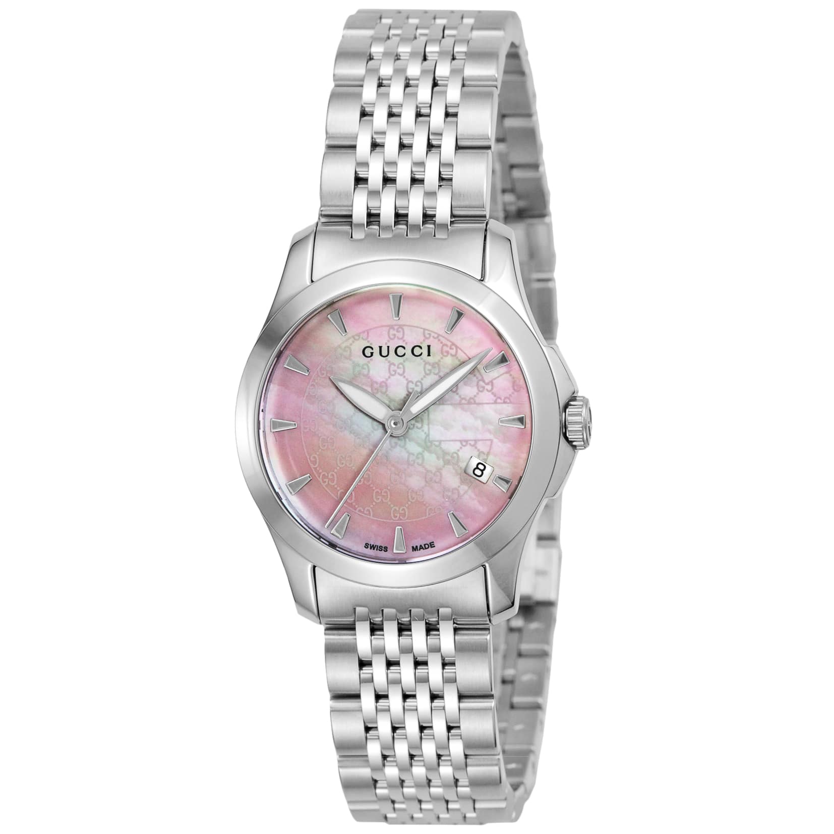 グッチ GUCCI 腕時計 レディース G-TIMELESS Gタイムレス ピンクパール YA126532