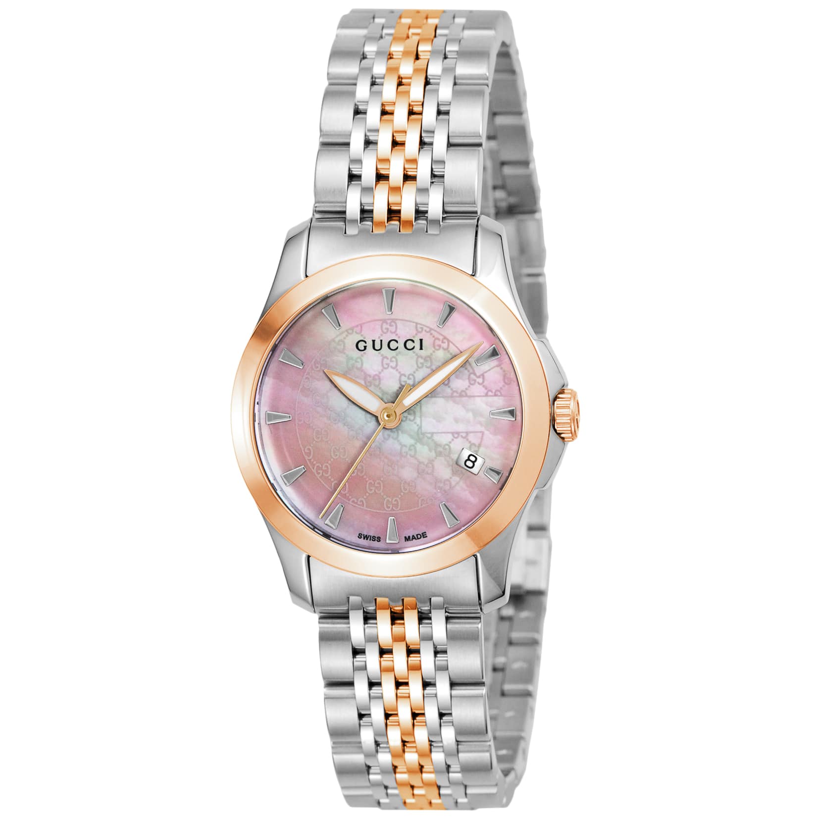 グッチ GUCCI 腕時計 レディース G-TIMELESS Gタイムレス ピンクパール YA126536