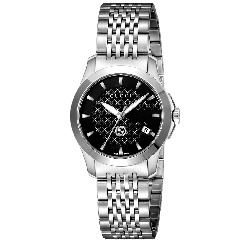 グッチ GUCCI 腕時計 レディース G-TIMELESS Gタイムレス YA1265006 ブラック