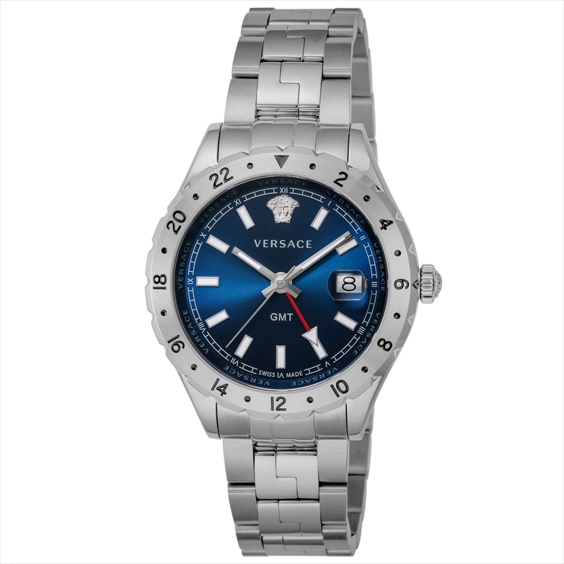 ジャンニヴェルサーチ VERSACE メンズ腕時計 HELLENYIUM V11010015 ブルー