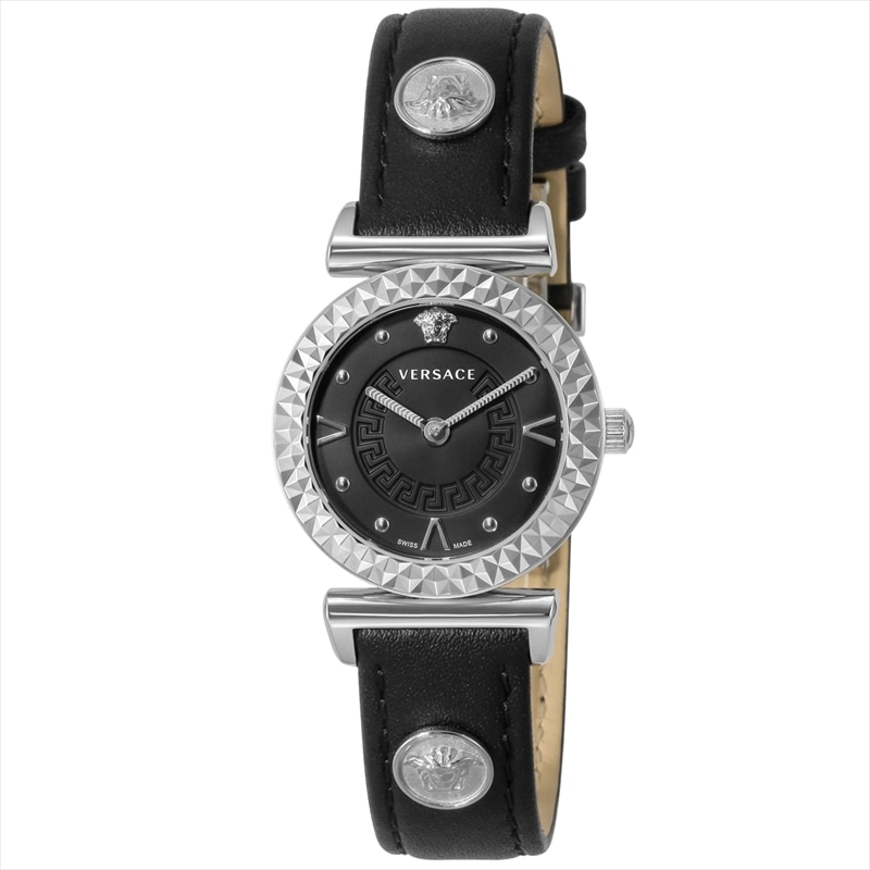 ジャンニヴェルサーチ VERSACE レディース腕時計 MINIVANITY VEAA00118 ブラック