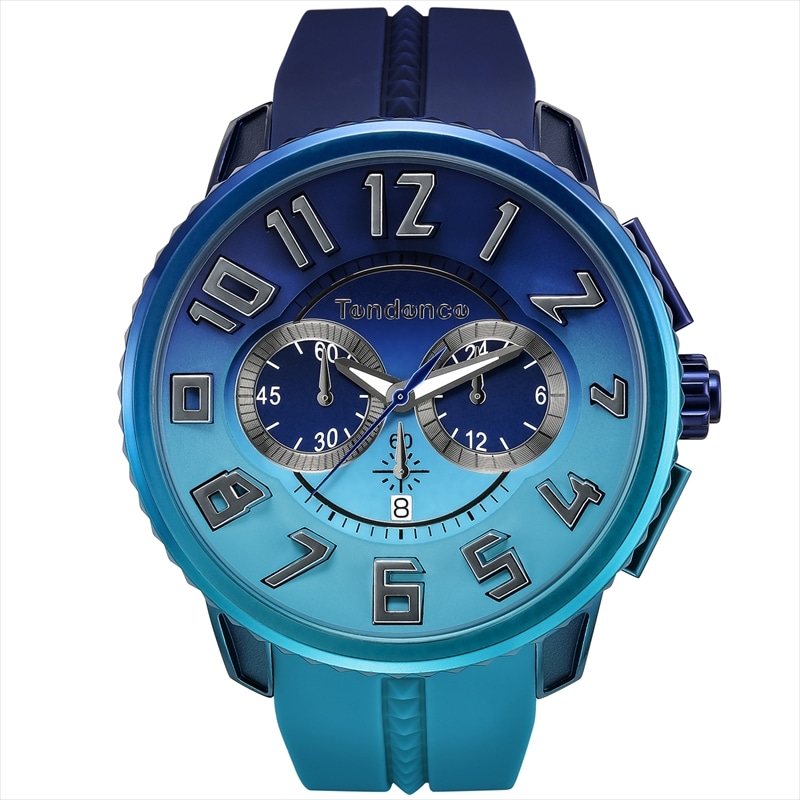 テンデンス TENDENCE ユニセックス腕時計 GulliverDeColor TY146101 ダークブルー/ブルー