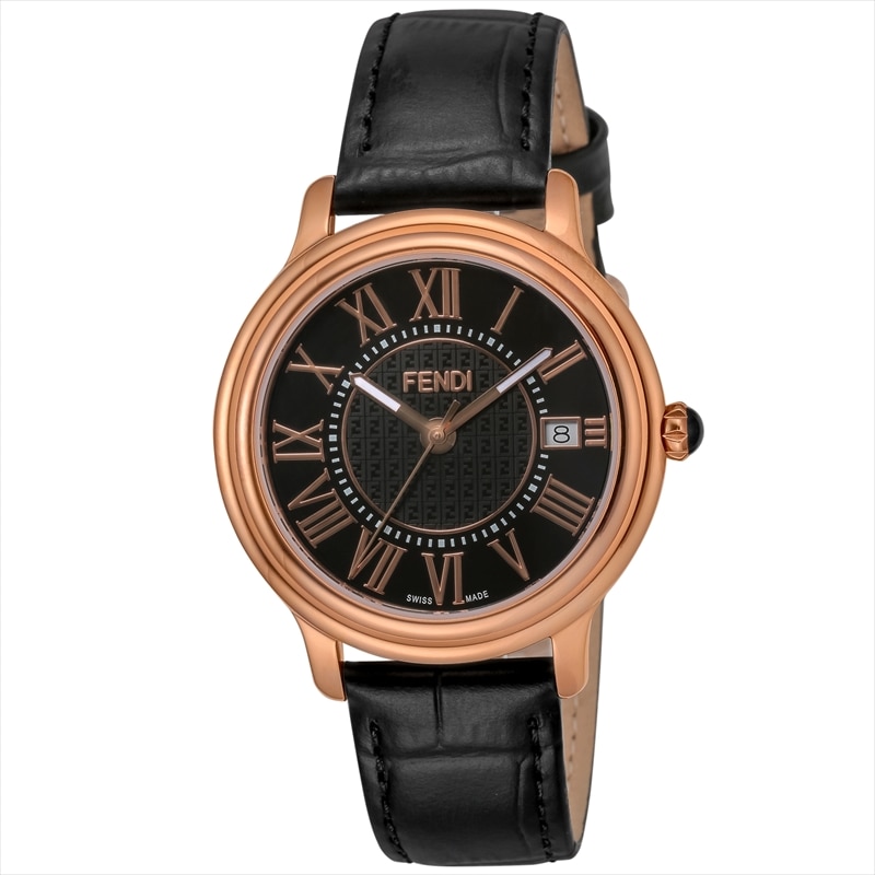 フェンディ FENDI メンズ腕時計 CLASSICOROUNDMEN F256511011 ブラック: 腕時計｜ブランドショップハピネス