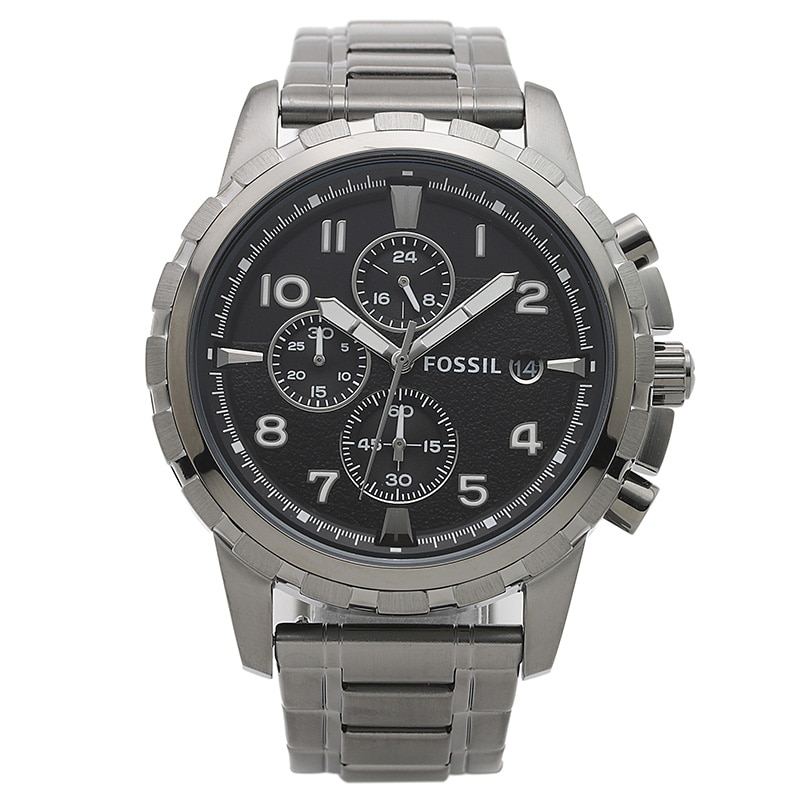 フォッシル FOSSIL 腕時計 FS4721 DEAN ブラック ステンレス