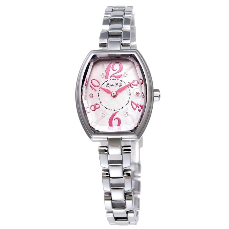 ルビンローザ RubinRosa 腕時計 レディース R018SOLSPK ピンク