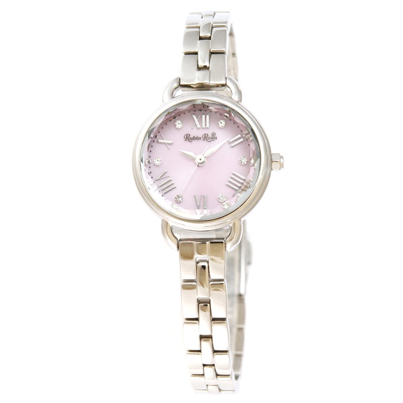 ルビンローザ RubinRosa 腕時計 レディース R019SOLSPK ピンク