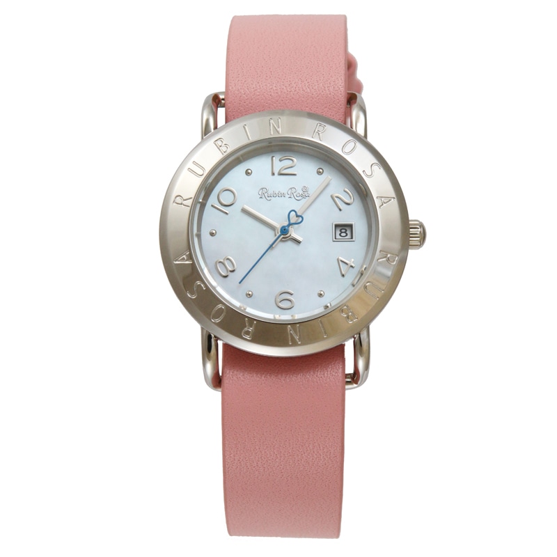 ルビンローザ RubinRosa 腕時計 レディース R601SWHPK ホワイト