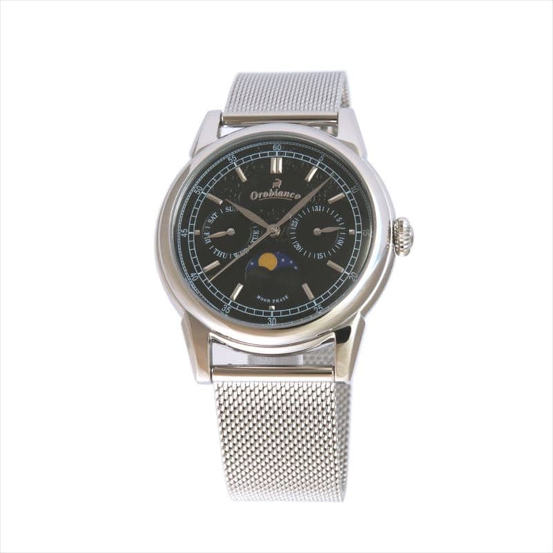 オロビアンコ Orobianco 腕時計 メンズ BIANCONERO OR0074-00 ブラック