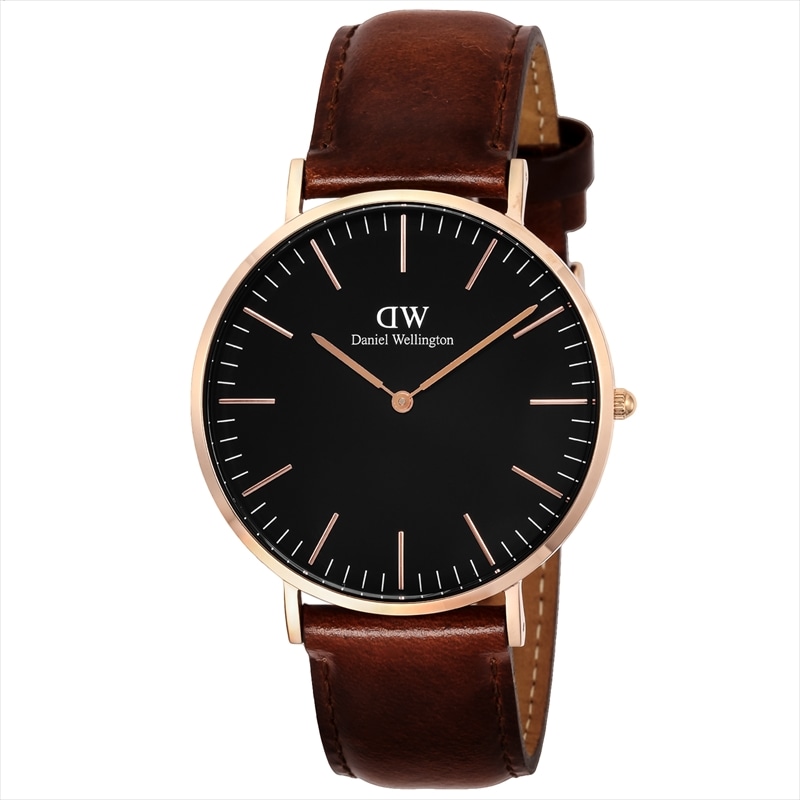 ダニエル ウェリントン DANIEL WELLINGTON 腕時計 メンズ Classic Black St.Mawes DW00100124 ブラック