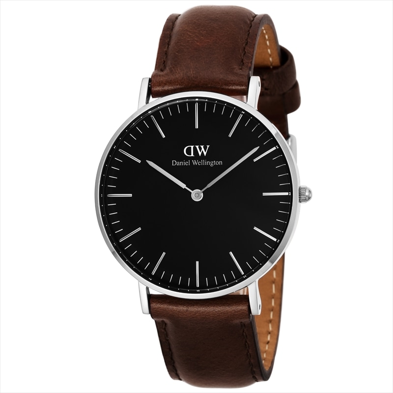 ダニエル ウェリントン DANIEL WELLINGTON 腕時計 ユニセックス Classic Black Bristol DW00100143 ブラック