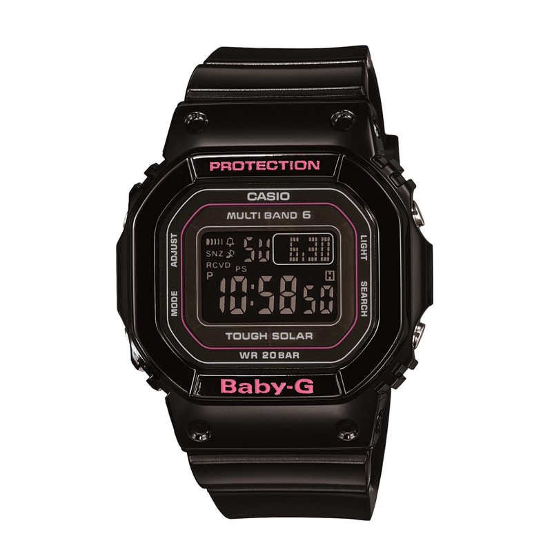 カシオ CASIO BABY-G ベビージー ベビーG 腕時計 レディース BGD-5000-1JF ブラック/ブラック