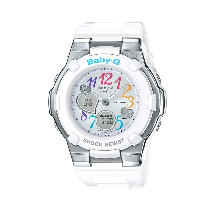 カシオ CASIO BABY-G ベビージー ベビーG 腕時計 レディース BGA-116-7B2JF ホワイト/ホワイト
