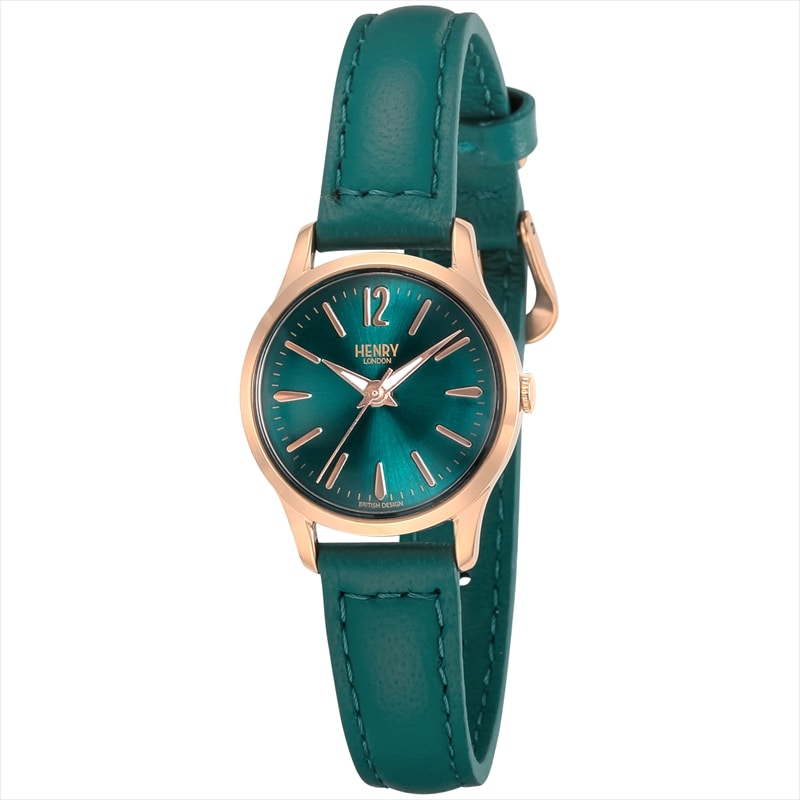 ヘンリーロンドン HENRY LONDON レディース腕時計 HL25S0128 STRATFORD グリーン: 腕時計｜ブランドショップハピネス