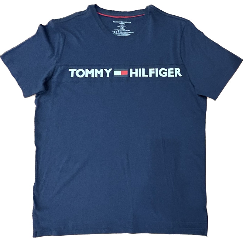 トミー ヒルフィガーTOMMY HILFIGER Tシャツ メンズ 09T3928 410(NV) M