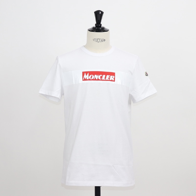 モンクレール　Moncler ロゴホワイトT シャツ