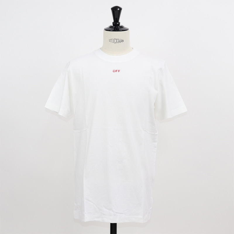 オフホワイト Off-White Tシャツ メンズ OMAA027E20JER006 ホワイト M