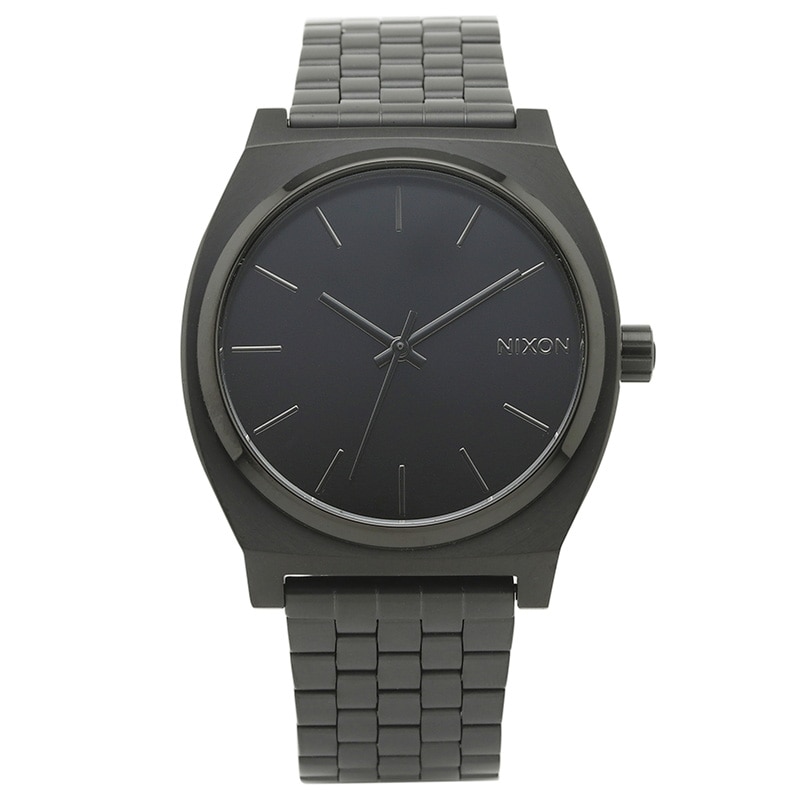 ニクソン NIXON 腕時計 A045-001 ブラック ステンレス TIME TELLER