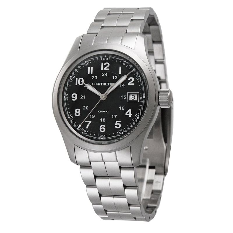ハミルトン Hamilton 腕時計 H68411133 ブラック