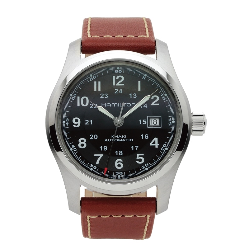 ブランドショップハピネス公式オンラインショップハミルトン Hamilton メンズ腕時計 カーキ フィールド H70555533 BK(BK