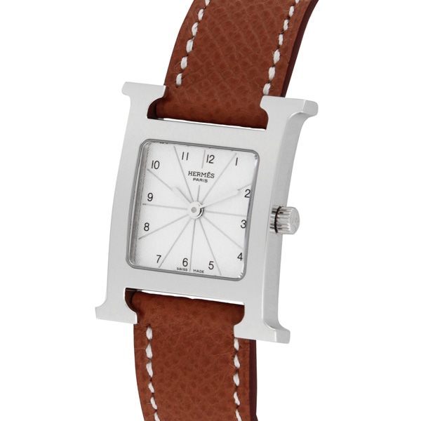 HERMES エルメス 腕時計 レディース Hウォッチ シルバー HH1.210.260/UGO(シルバー): 腕時計｜ブランドショップハピネス