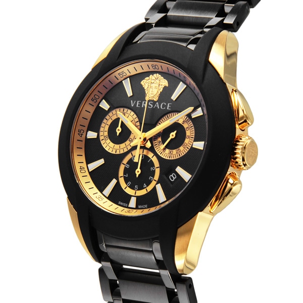 VERSACE ヴェルサーチ メンズ 腕時計 キャラクタークロノ M8C80D009S060(レッド): 腕時計｜ブランドショップハピネス