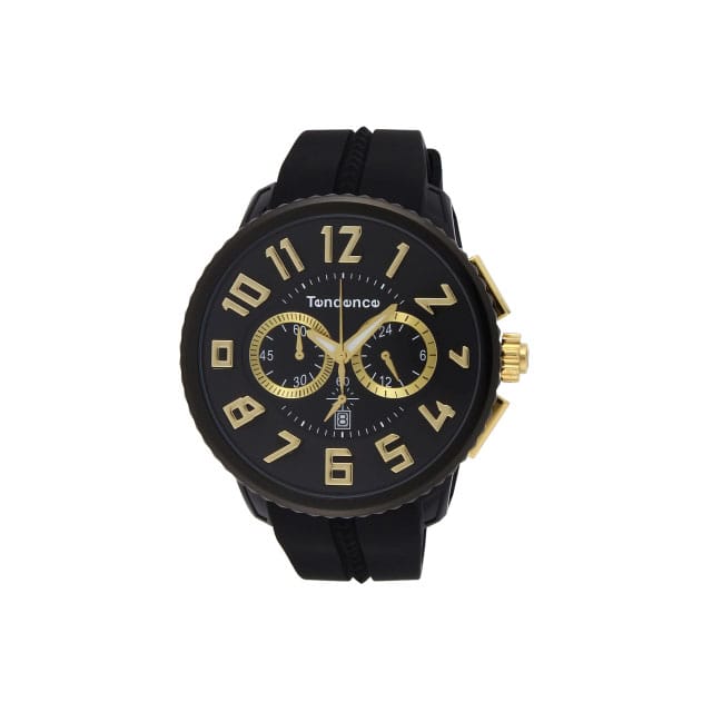 TENDENCE テンデンス 腕時計 ユニセックス ガリバーラウンド ブラック TG460011