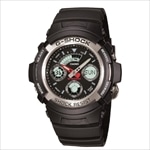 カシオ CASIO G-SHOCK ジーショック Gショック 腕時計 メンズ AW-590-1AJF ブラック/ブラック