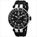 ヴェルサーチ VERSACE メンズ腕時計 VAK010016 V-RACEDIVER ブラック