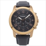 フォッシル FOSSIL 腕時計 メンズ FS4835IE GRANT ネイビー ステンレス
