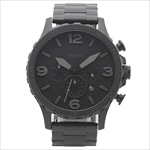 フォッシル FOSSIL 腕時計 メンズ JR1401 NATE ブラック ステンレス