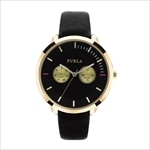 フルラ FURLA 腕時計 レディース METROPOLIS R4251102501 ブラック/ゴールド