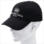 バレンシアガ BALENCIAGA キャップ HAT EMBRO BB MODE CAP CO 562591-410B7 NERO+BIANCO 1077