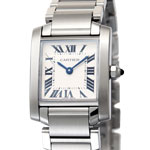 CARTIER カルティエ 腕時計 タンクフランセーズ W51008Q3 ホワイト