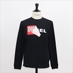 ディーゼル DIESEL 長袖Tシャツ メンズ 00S2GR-R091B ブラック XL