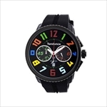 TENDENCE テンデンス 腕時計 ユニセックス ガリバーラウンドレインボー ブラック TY460610